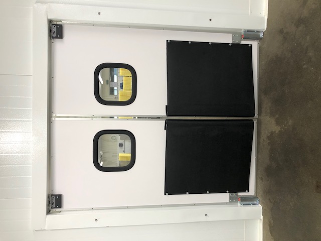 White Metal Doors